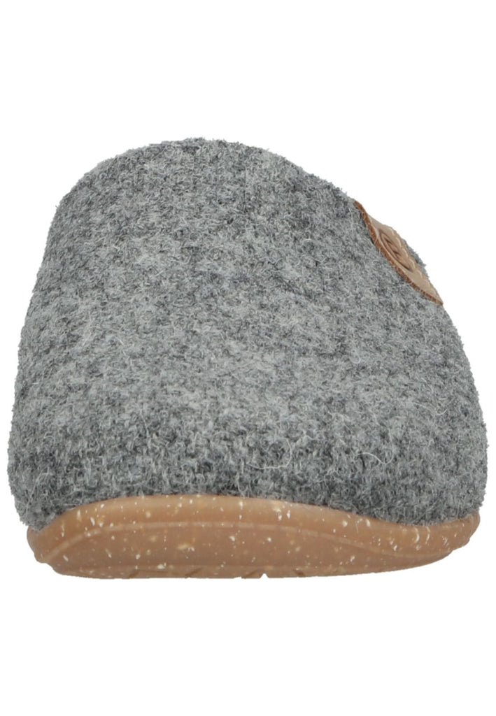 Rohde Hausschuhe Textil Grau Warmfutter