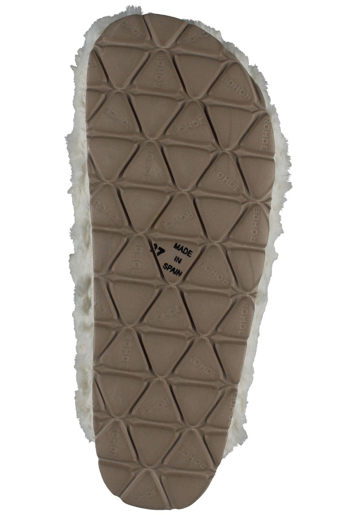 Rohde Hausschuhe Textil Hellrosa