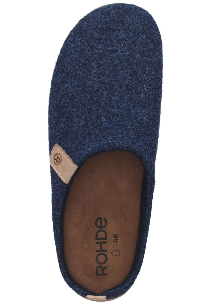 Rohde Hausschuhe Textil Ozean Warmfutter