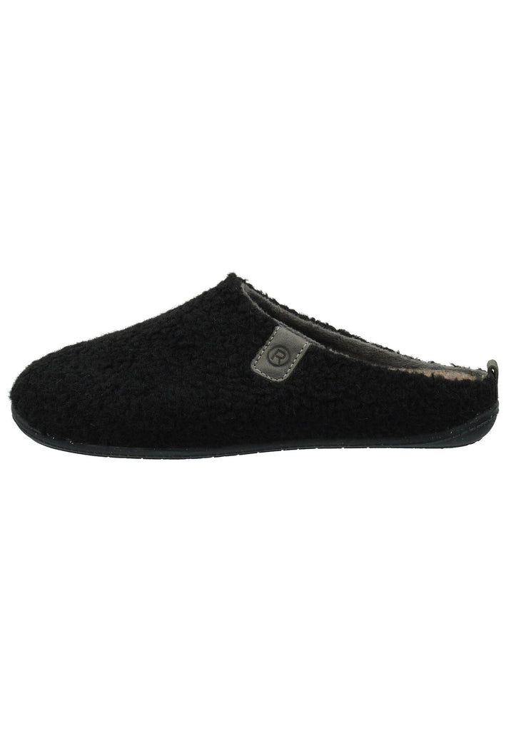 Rohde Hausschuhe Textil Schwarz