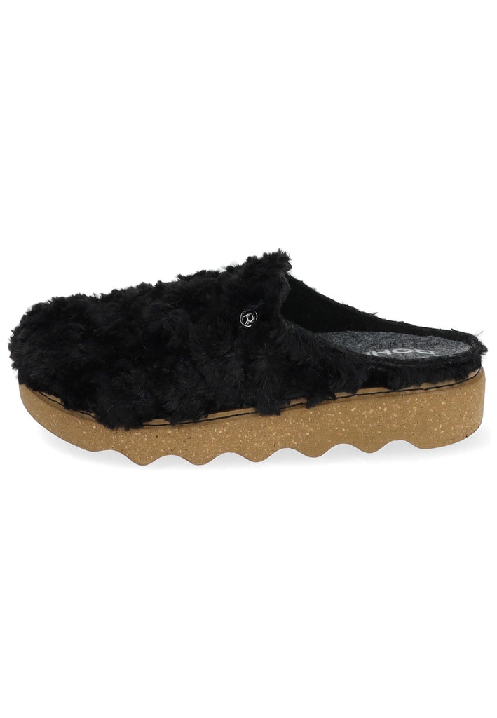 Rohde Hausschuhe Textil Schwarz