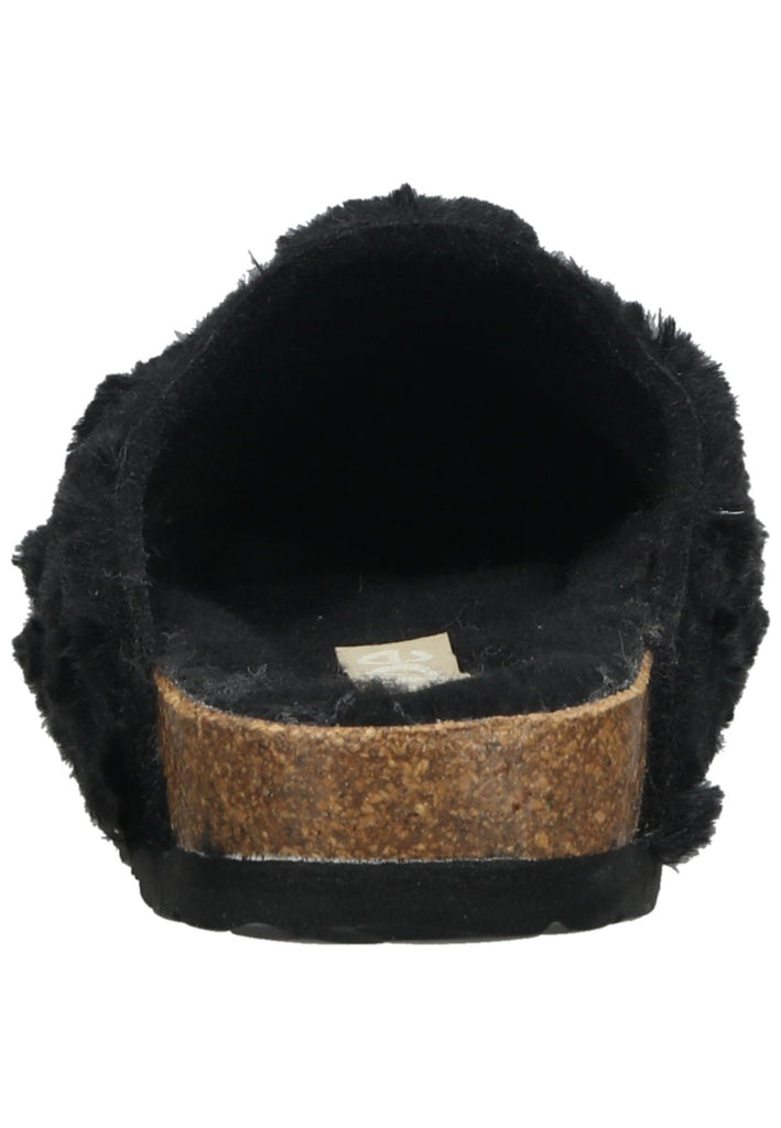 Rohde Hausschuhe Textil Schwarz Warmfutter