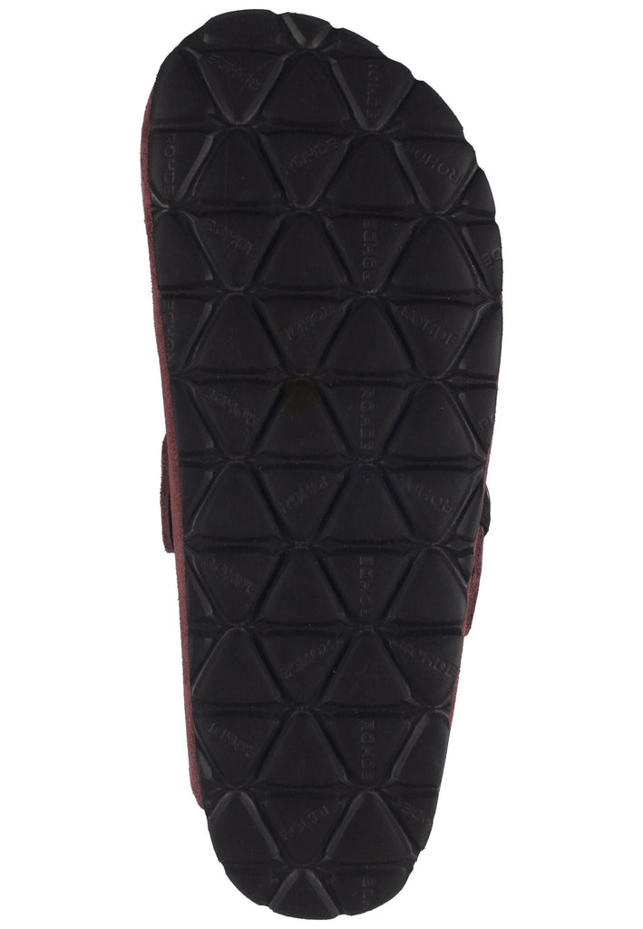 Rohde Hausschuhe Veloursleder Altrosa