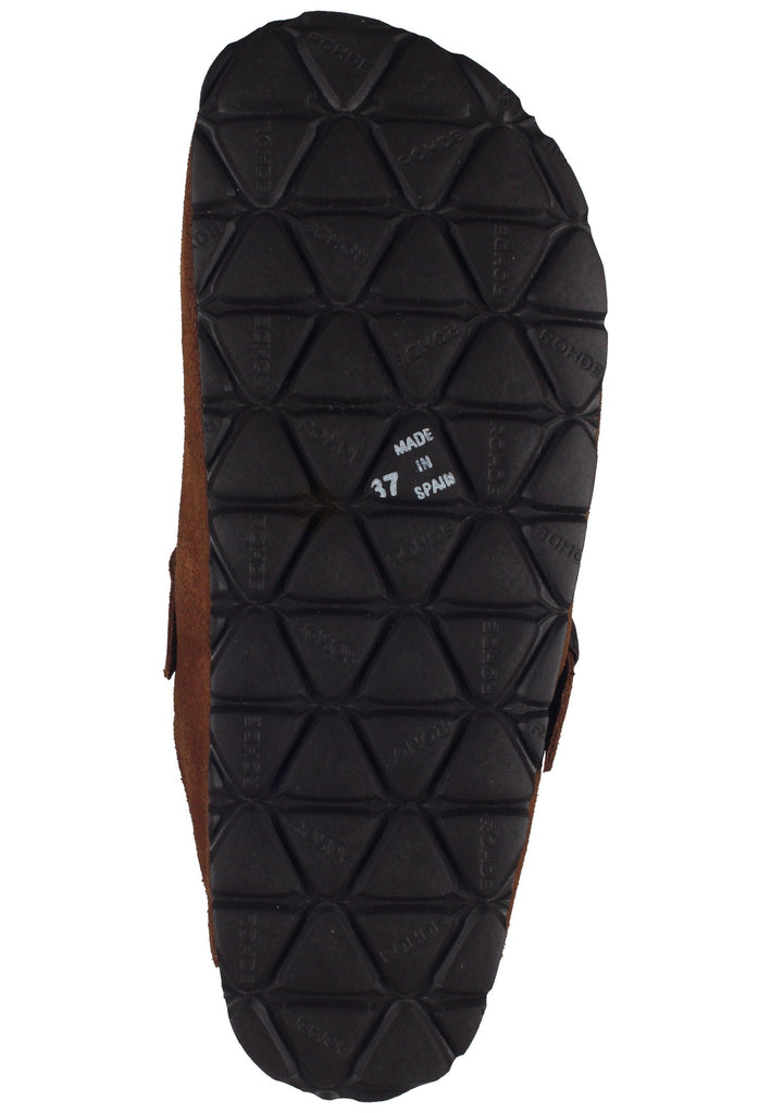 Rohde Hausschuhe Veloursleder Ginger Warmfutter