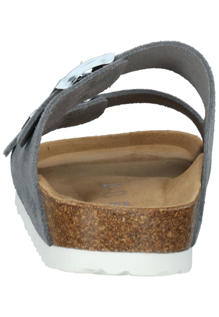 Rohde Hausschuhe Veloursleder Hellgrau