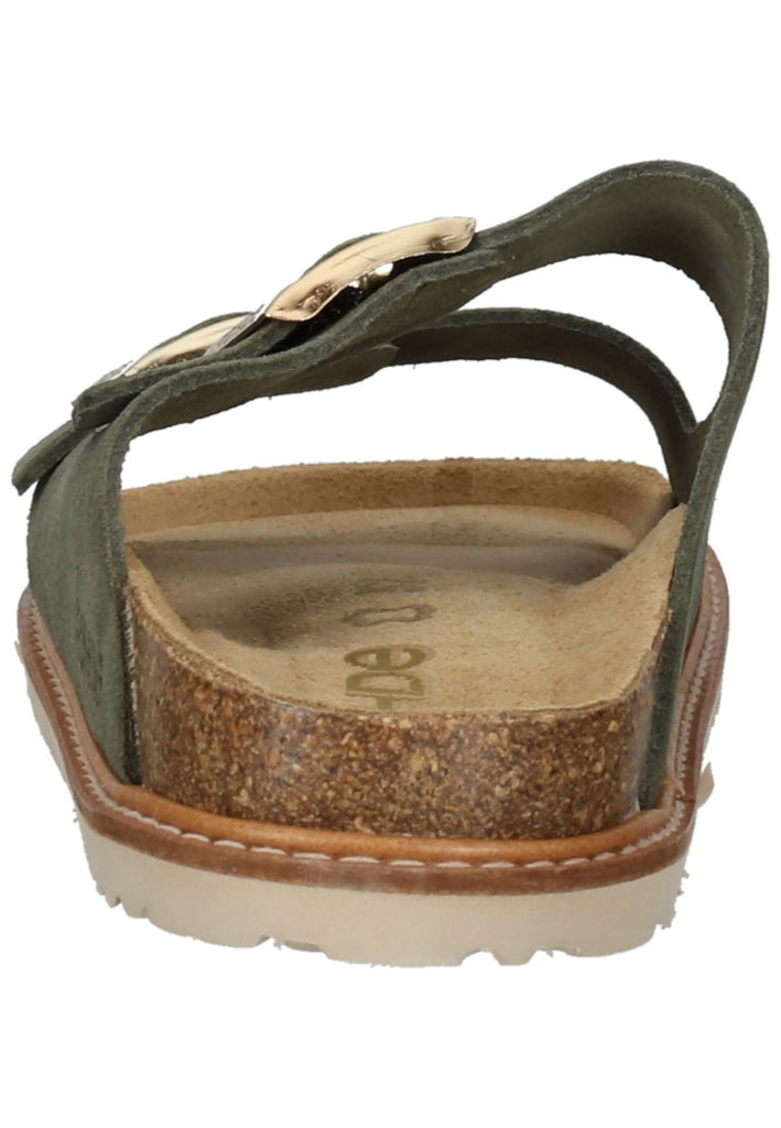 Rohde Hausschuhe Veloursleder Olive