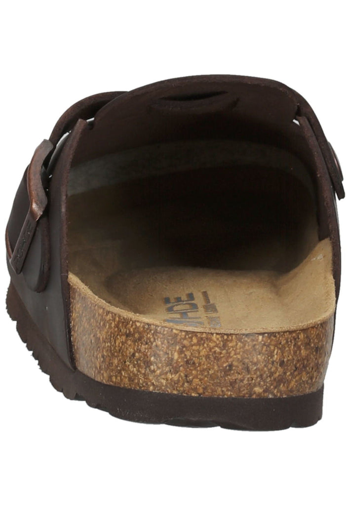 Rohde Pantoletten Leder Mocca