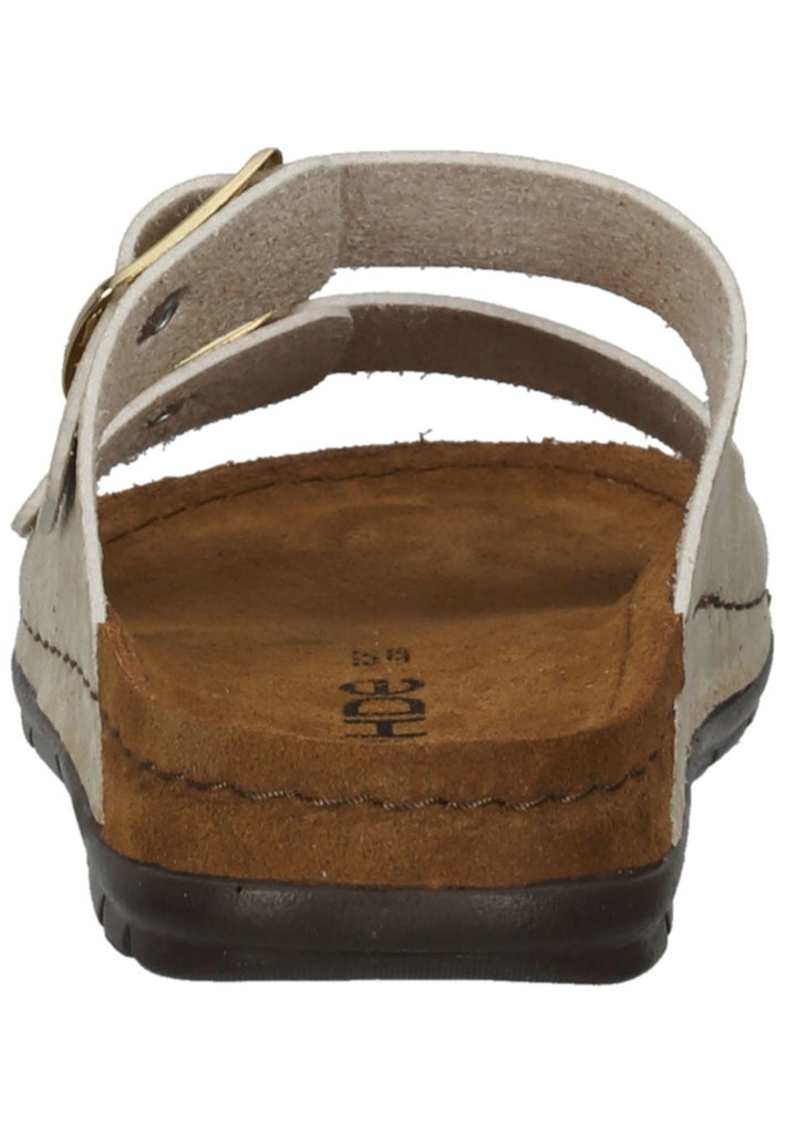 Rohde Pantoletten Lederimitat Gold