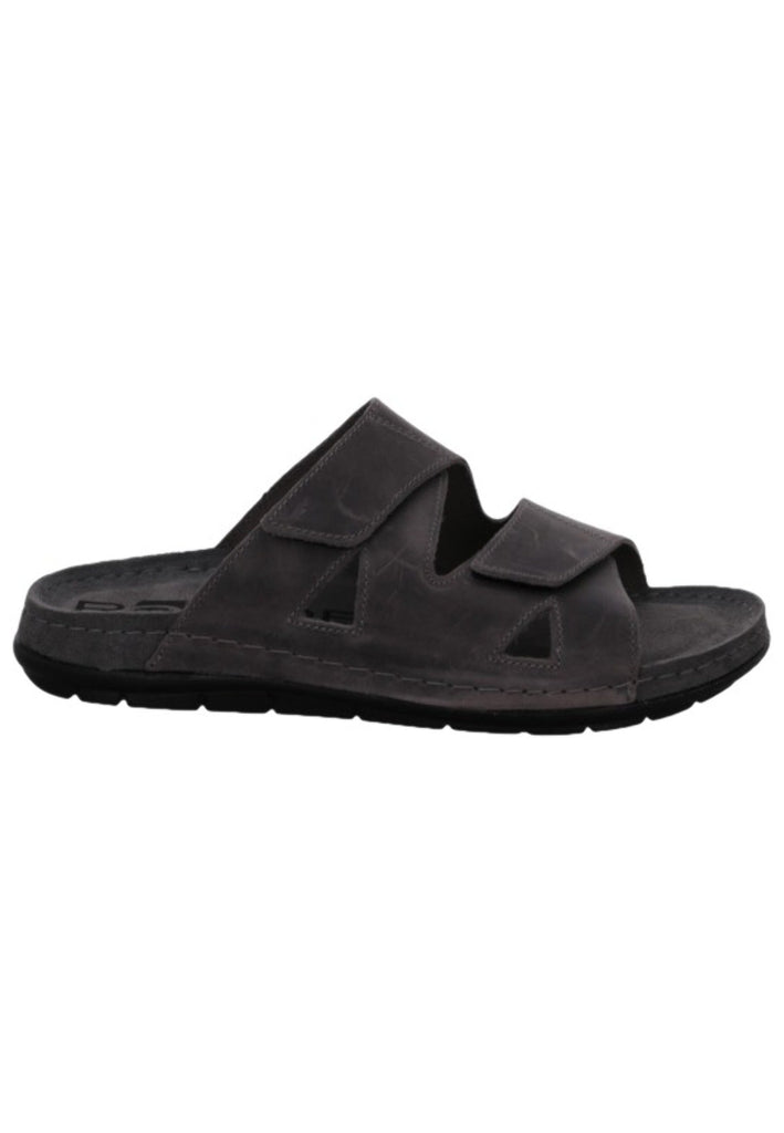 Rohde Pantoletten Nappaleder Anthrazit