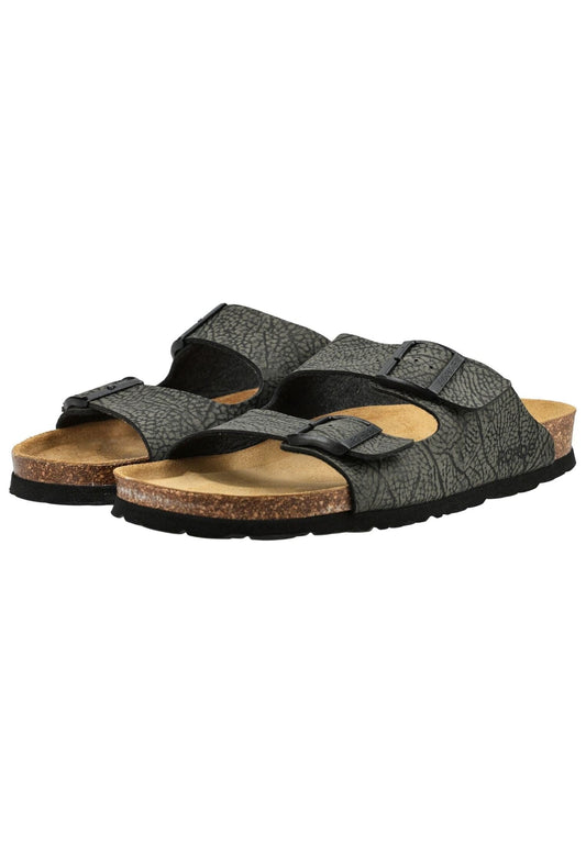 Rohde Pantoletten Nubuk/Velours Olive