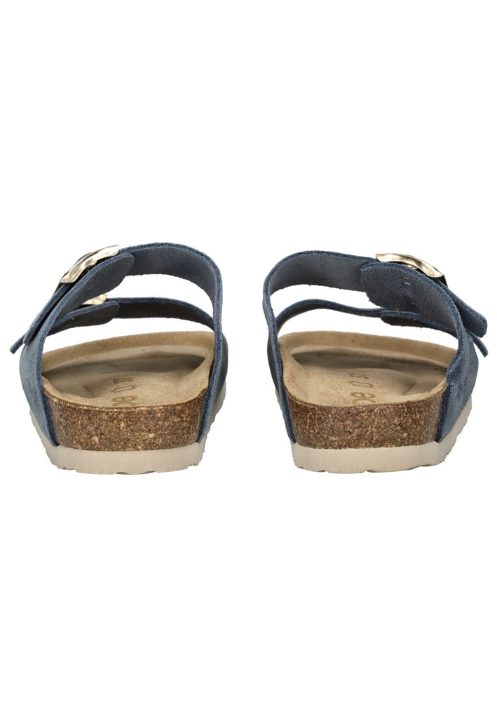 Rohde Pantoletten Veloursleder Jeans