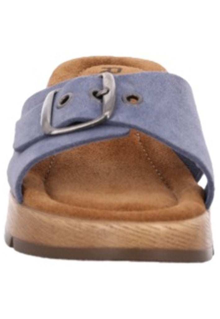 Rohde Pantoletten Veloursleder Jeans