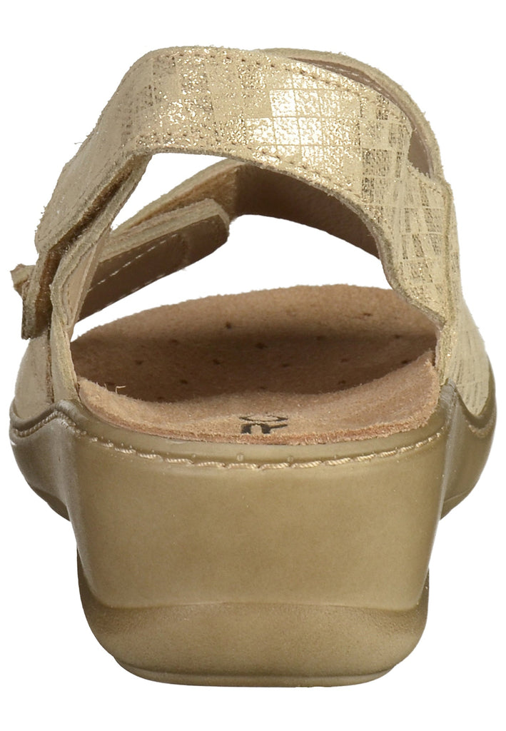 Rohde Sandalen Leder Beige