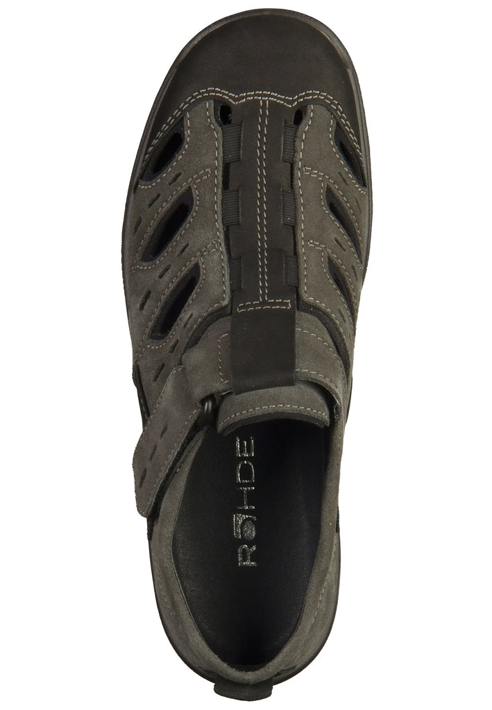 Rohde Sandalen Nubuk/Velours Anthrazit