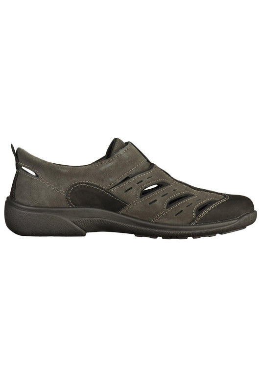 Rohde Sandalen Nubuk/Velours Anthrazit