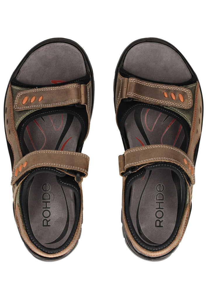 Rohde Sandalen Nubukleder Mocca