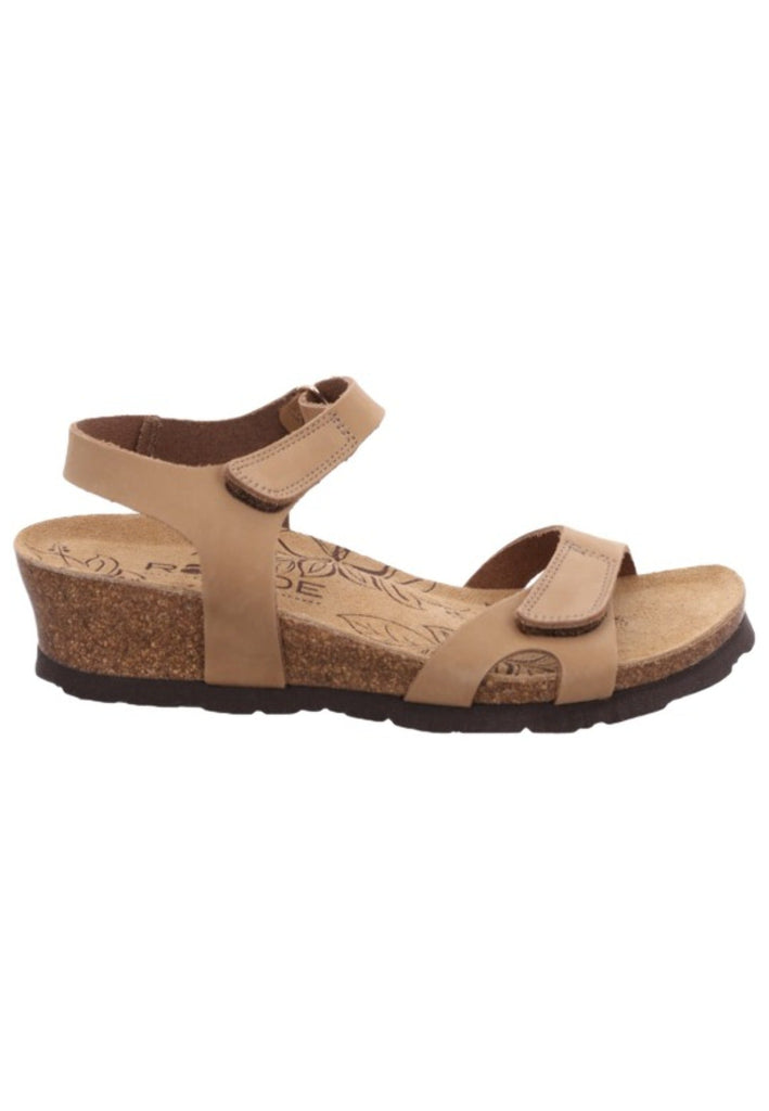 Rohde Sandalen Nubukleder Natur