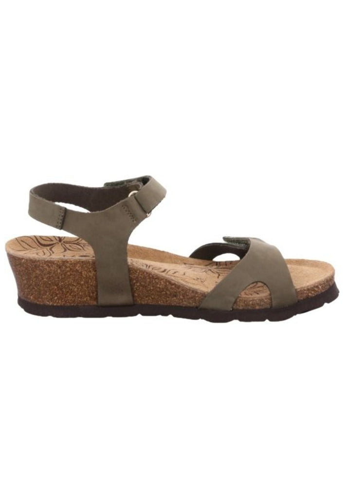 Rohde Sandalen Nubukleder Oliv