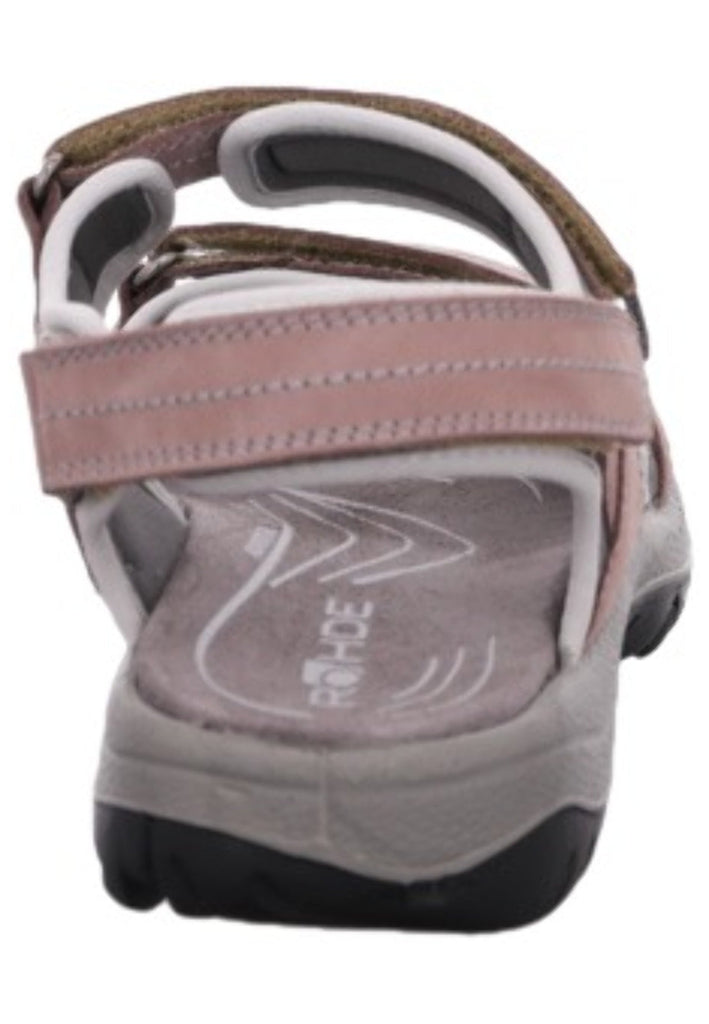 Rohde Sandalen Nubukleder Rose