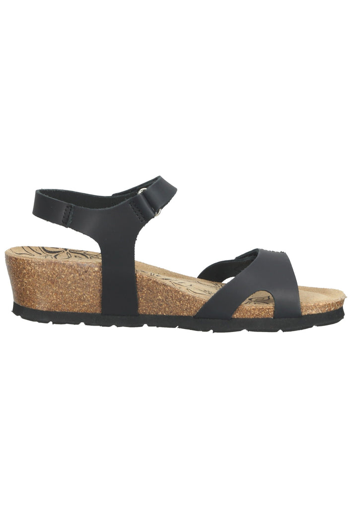 Rohde Sandalen Nubukleder Schwarz