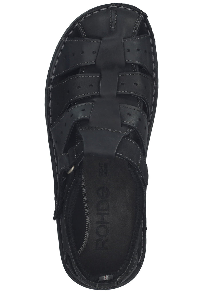 Rohde Wanderschuhe Nubukleder Schwarz