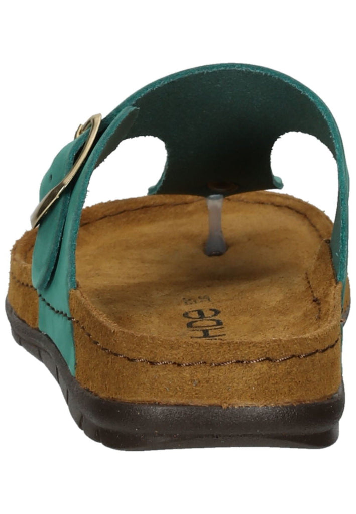 Rohde Zehensteg Leder Grün