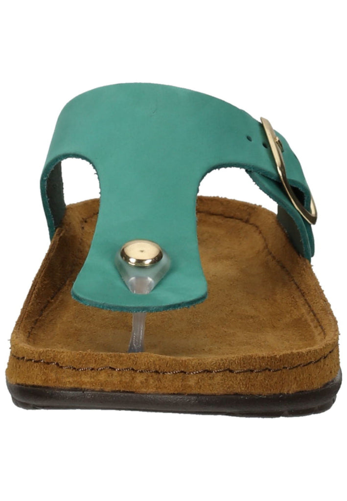 Rohde Zehensteg Leder Grün