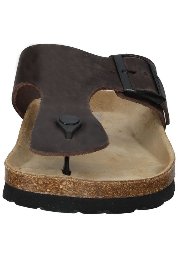 Rohde Zehensteg Leder Mocca