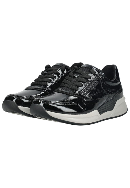 rollingsoft Sneaker Nappaleder Schwarz