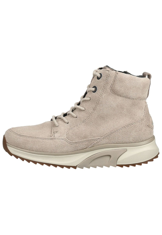 rollingsoft Sneaker Veloursleder Beige Warmfutter
