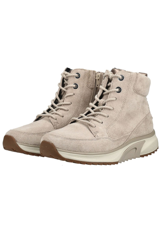 rollingsoft Sneaker Veloursleder Beige Warmfutter