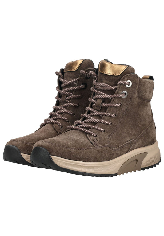 rollingsoft Sneaker Veloursleder Braun Warmfutter