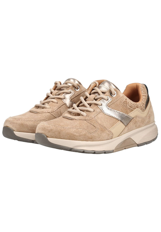 rollingsoft Sneaker Veloursleder Sand