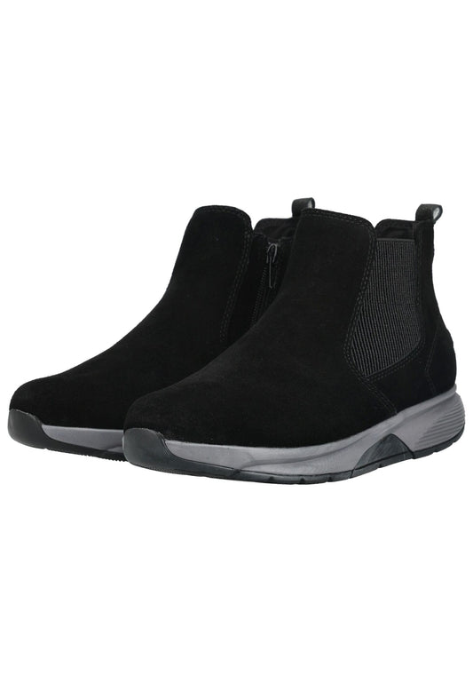 rollingsoft Sneaker Veloursleder/Textil Schwarz