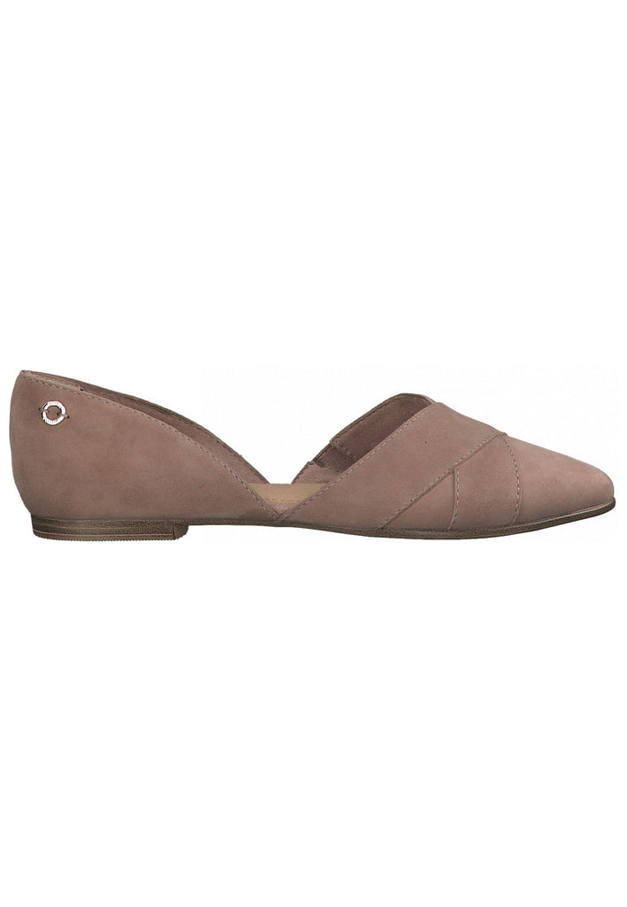 s.Oliver Ballerinas Leder Altrosa