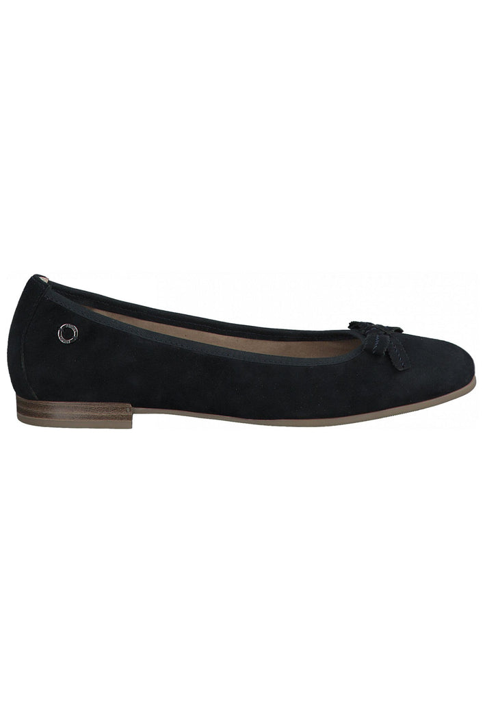 s.Oliver Ballerinas Leder Navy