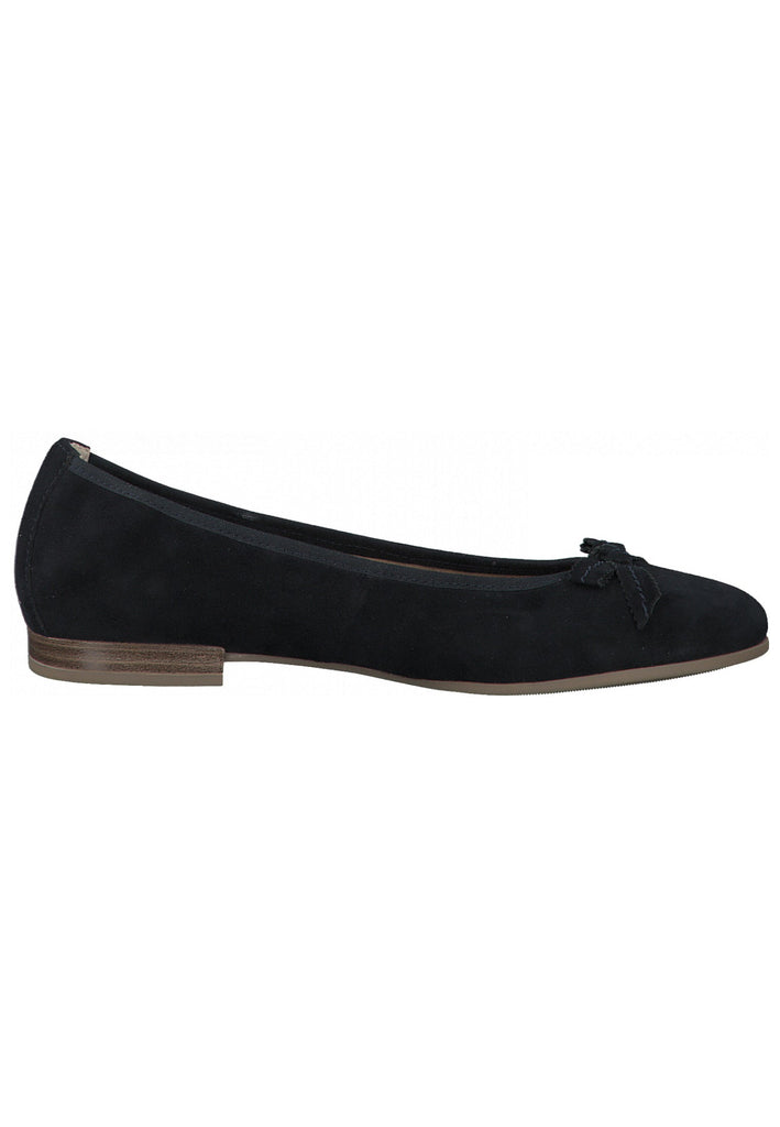 s.Oliver Ballerinas Leder Navy