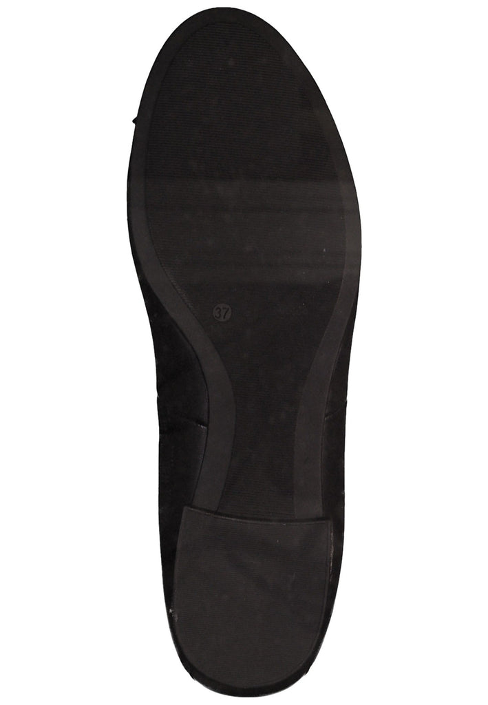 s.Oliver Ballerinas Leder Schwarz