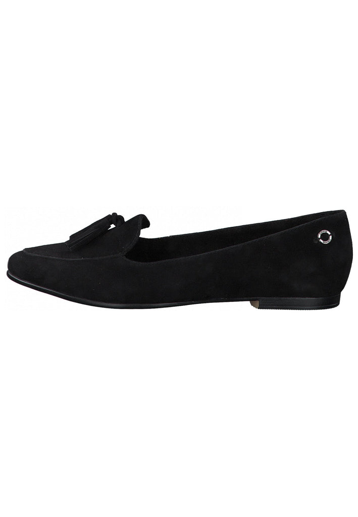 s.Oliver Ballerinas Leder Schwarz