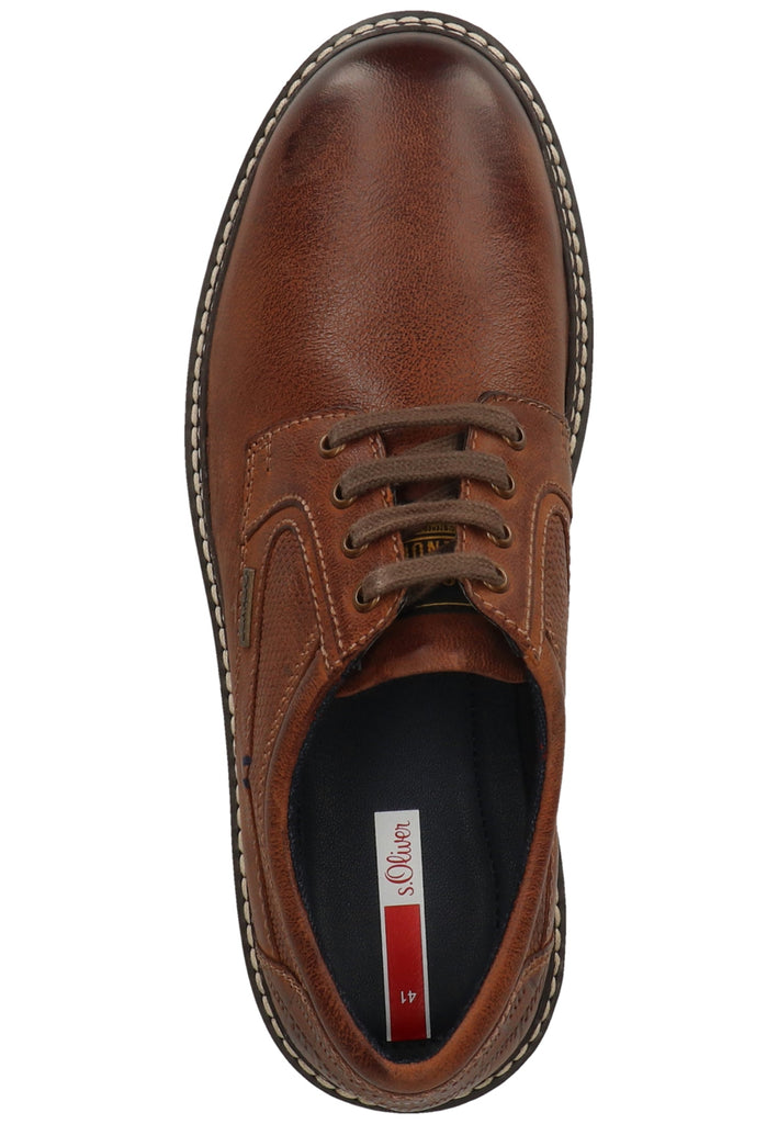s.Oliver Halbschuhe Leder Braun