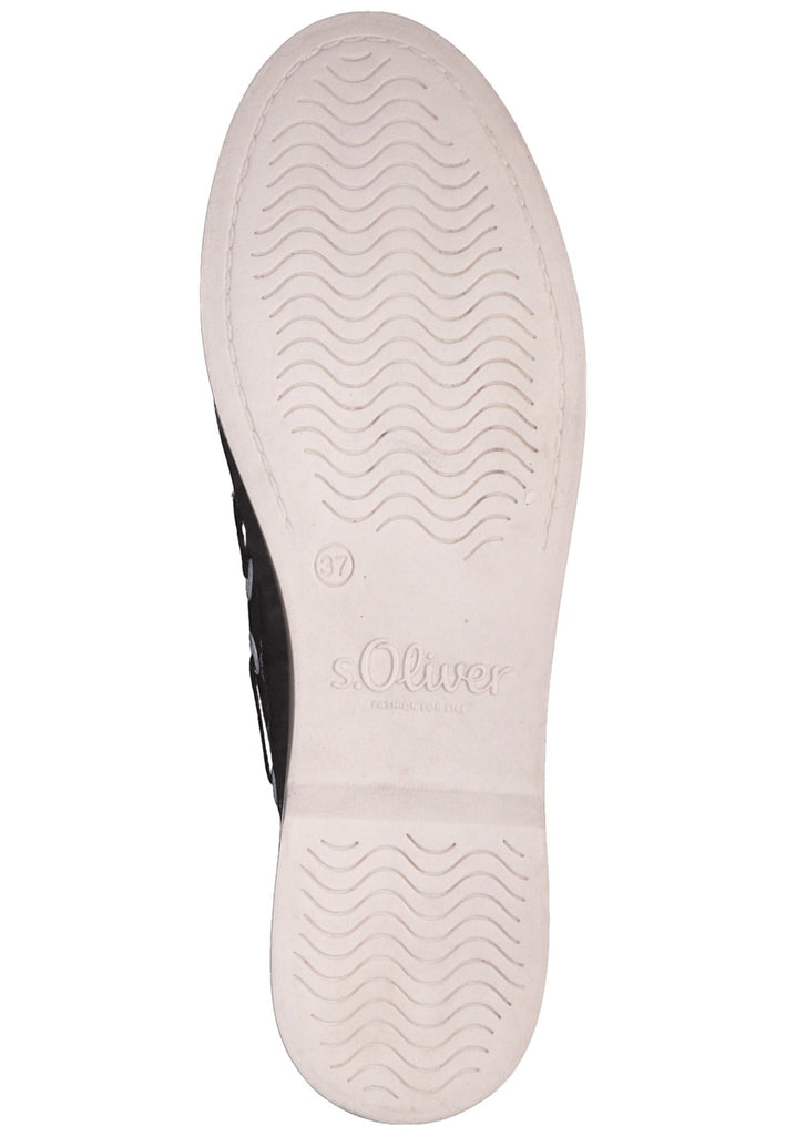 s.Oliver Halbschuhe Leder Navy