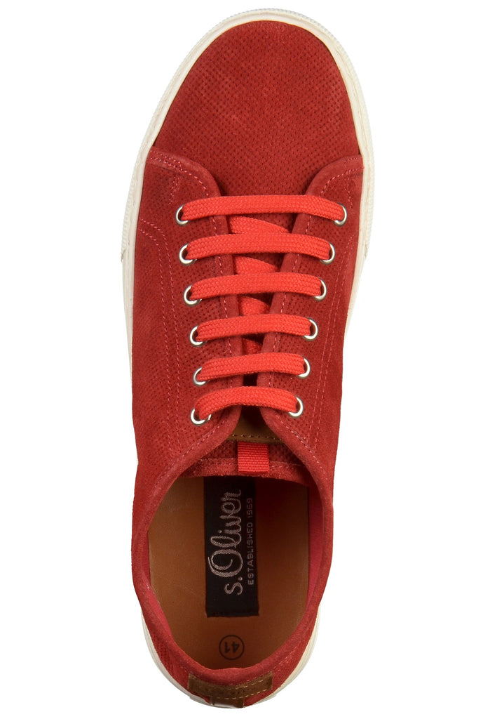 s.Oliver Halbschuhe Leder Rot