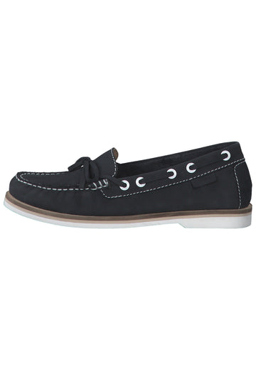Halbschuhe s.Oliver Halbschuhe Leder Navy