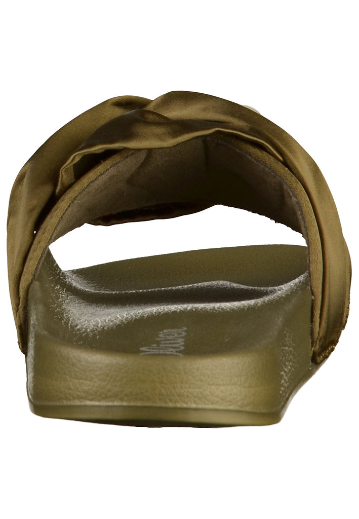 s.Oliver Pantoletten Textil Khaki