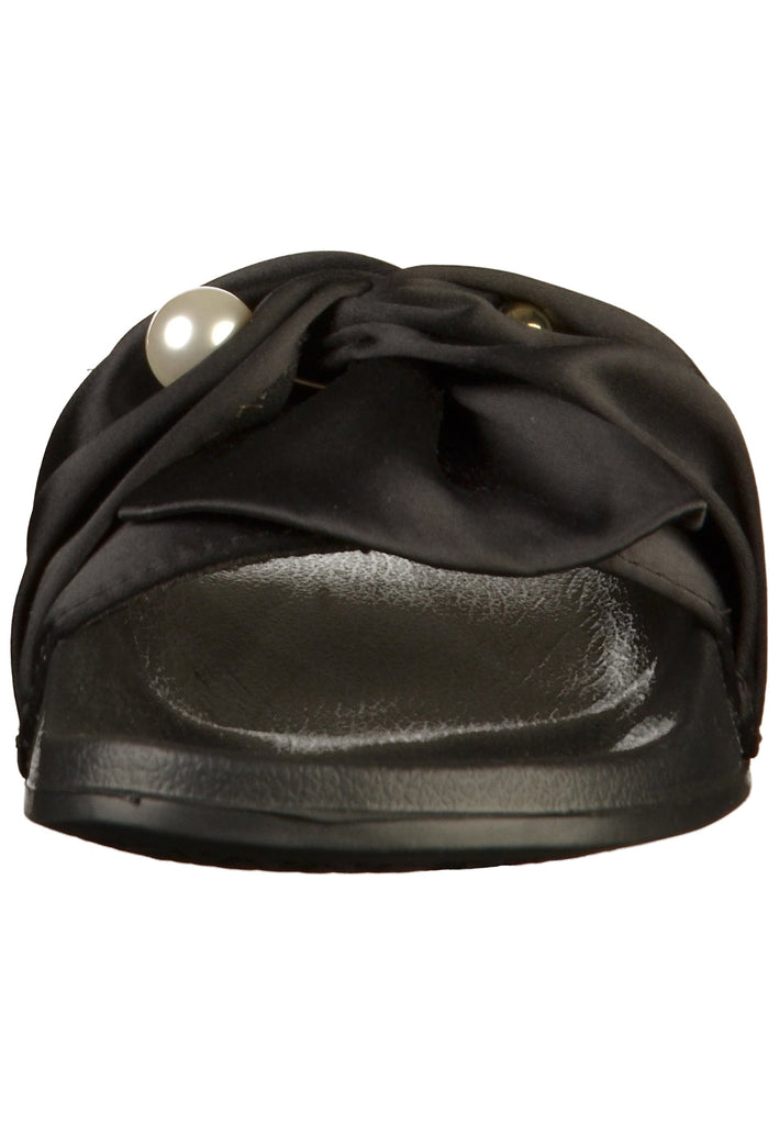 s.Oliver Pantoletten Textil Schwarz