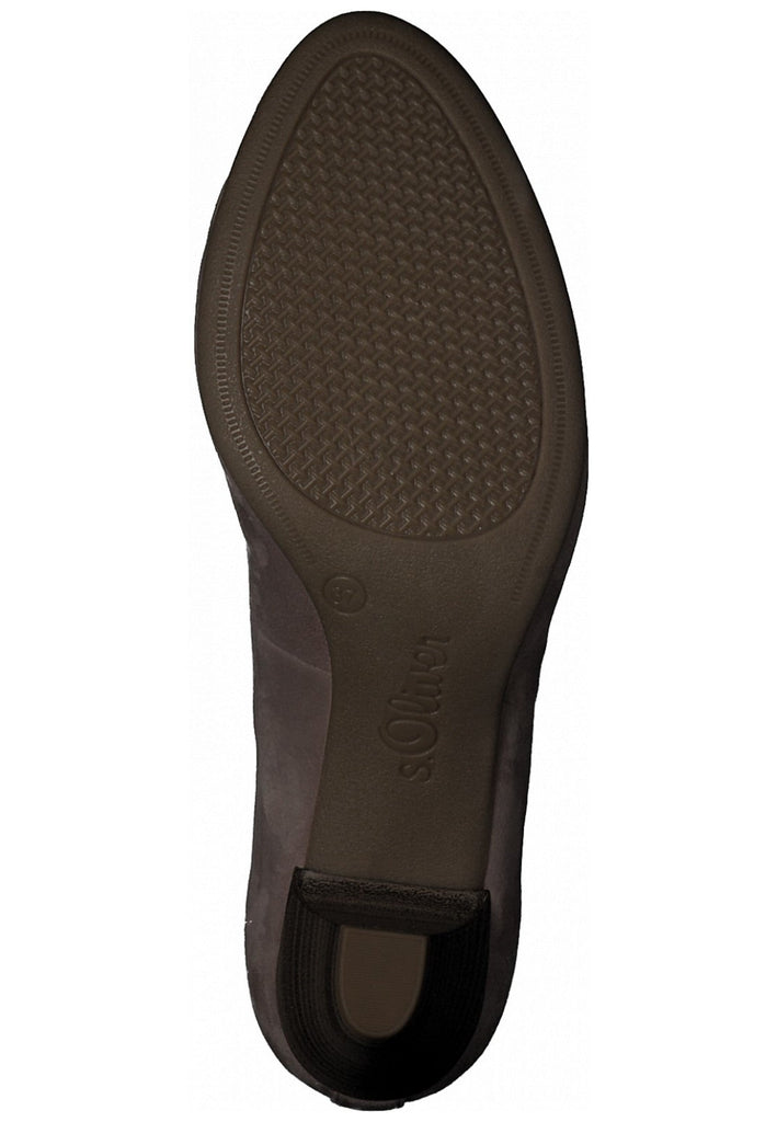 s.Oliver Pumps Leder Altrosa