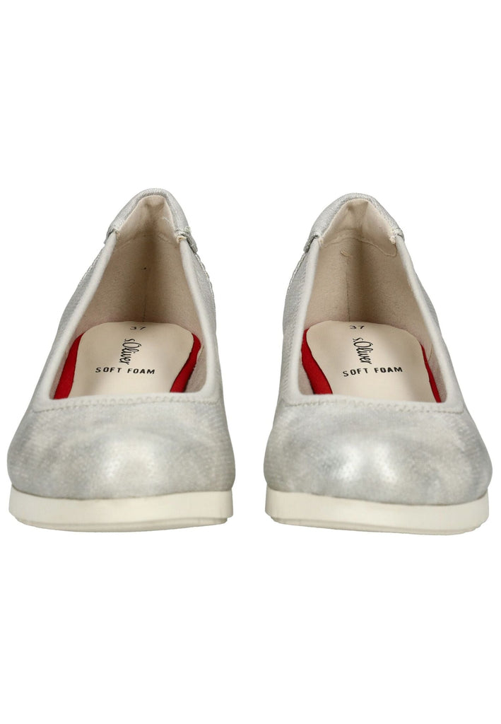 s.Oliver Pumps Lederimitat Beige