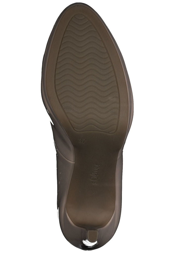 s.Oliver Pumps Lederimitat Nude Lack