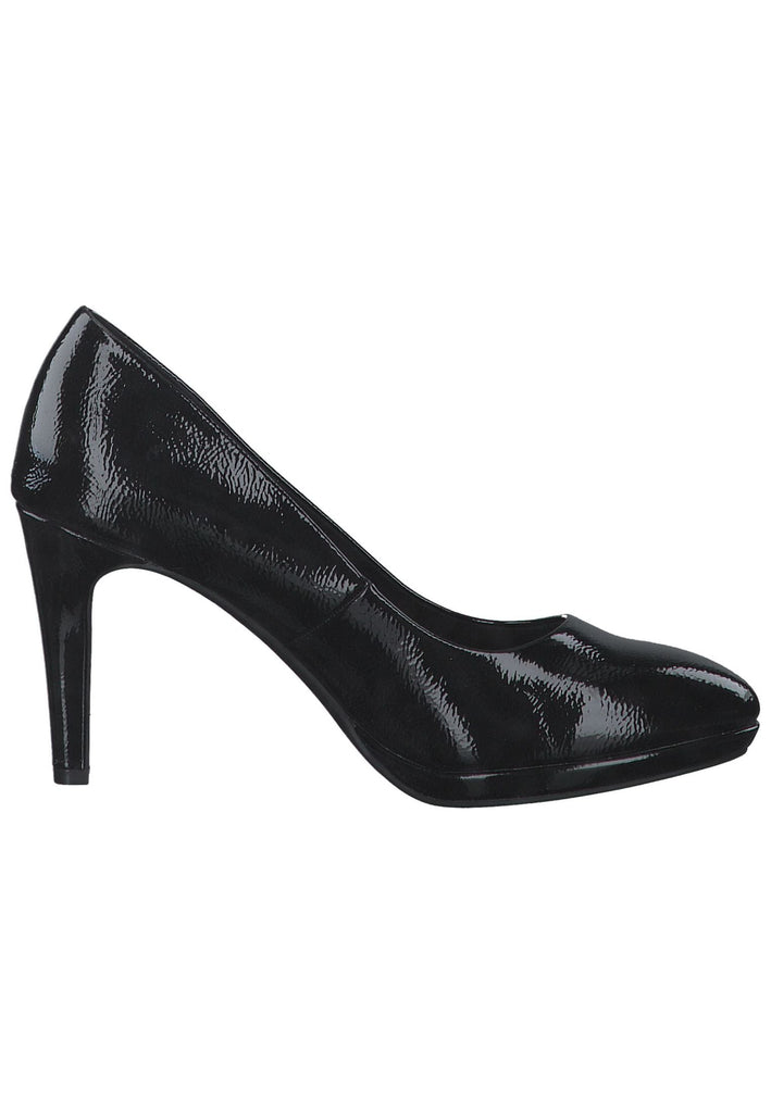 s.Oliver Pumps Lederimitat Schwarz Lack