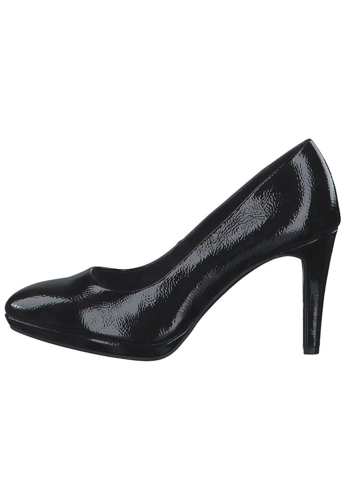 s.Oliver Pumps Lederimitat Schwarz Lack
